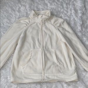 Kids creme zip up